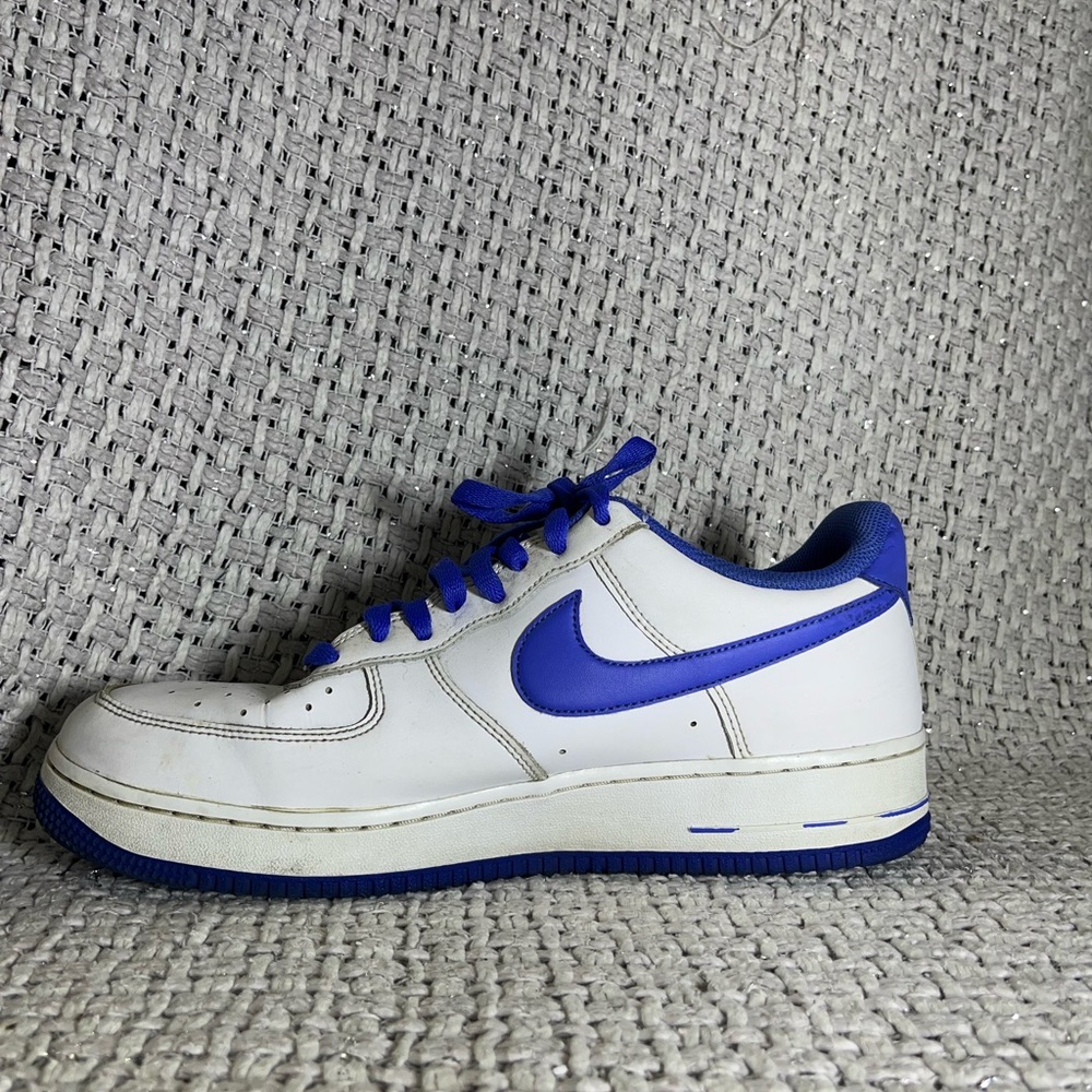 [DH7561-104] Mens Nike Air Force 1 Low '07 'Medium Blue'